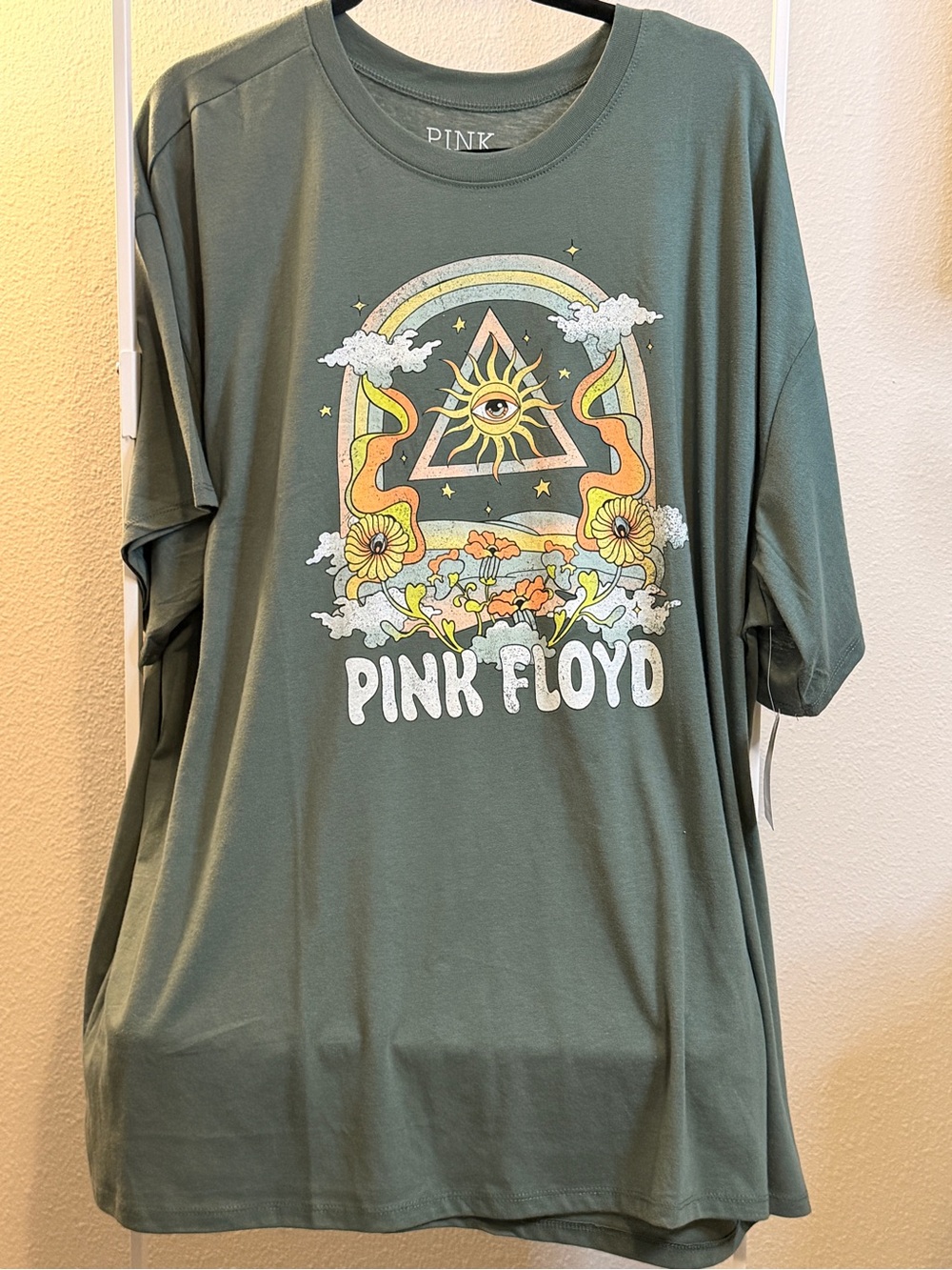 Pink Floyd Oversized Fit Tunic Tee
